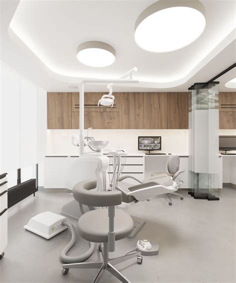 Dental Clinic On Behance Clinic Interior Design Dental Design