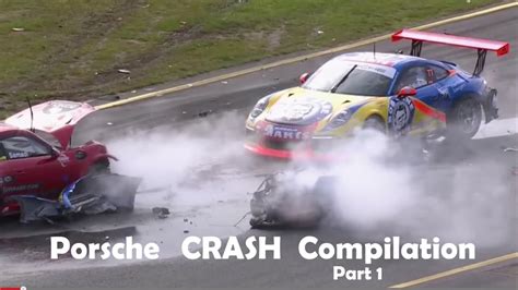 Porsche Crash Compilation Sports Car Crashes And Unbelievable
