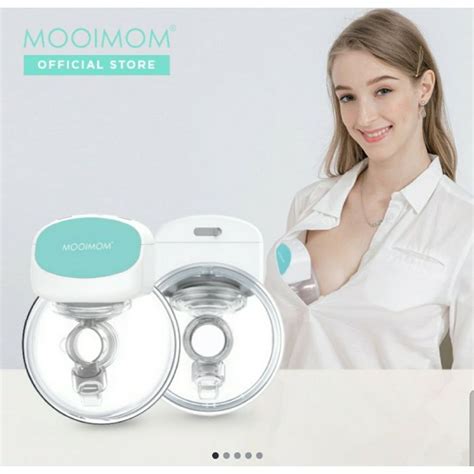 Jual Mooimom Handsfree Electric Breastpump Pompa Asi Elektrik Free Box Penyerap Asi Shopee