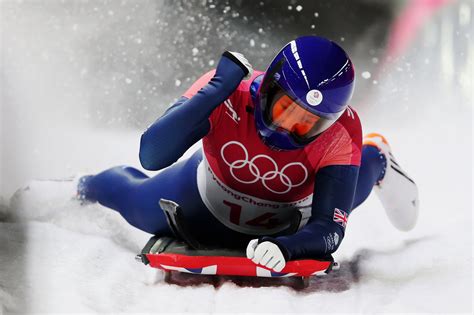 Another winter sport included in the events featured. Winter Olympics 2018: Lizzie Yarnold claims Team GB's ...