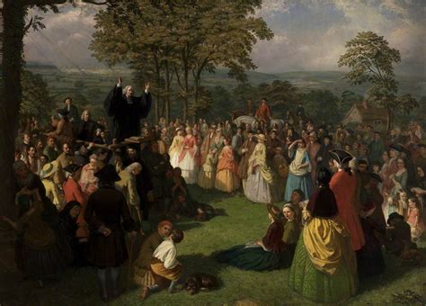 George Whitefield Preaching In Bolton June 1750 Art Uk