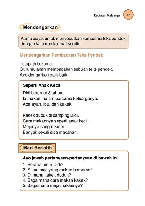 20 Contoh Soal Cerita Pendek Bahasa Indonesia Info Cerita