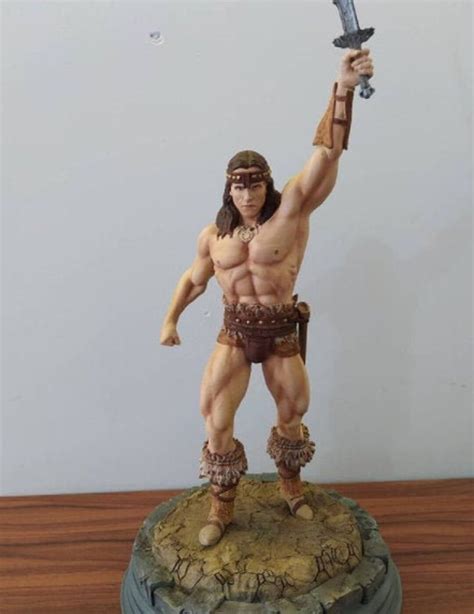 Conan The Barbarian Barbar Conan 3d Conan Figure 3d Barbar Figure