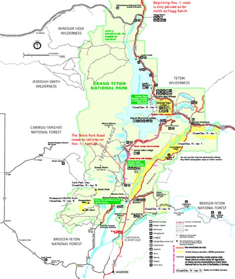 Grand Teton Np Map I Love The Tetons National Parks Map Grand