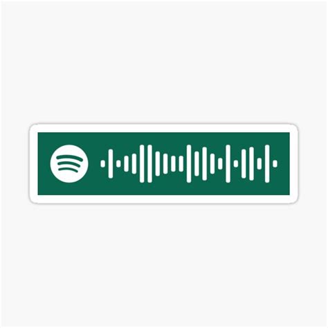 Spotify Scan Stickers Redbubble
