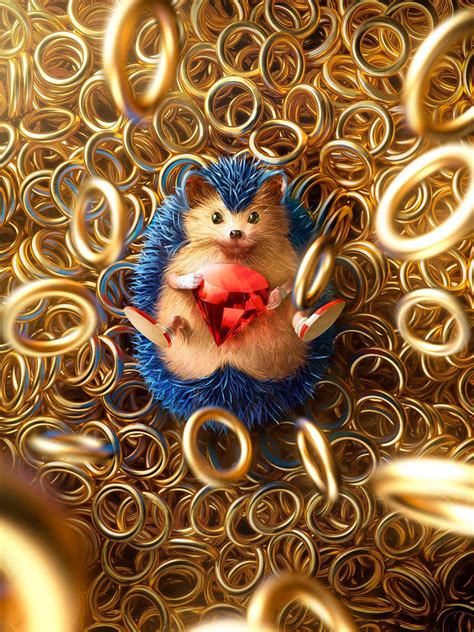Real Life Rendition Of Sonic The Hedgehog Jpegy What