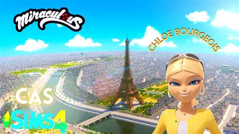 Chloe Bourgeois Cas Cc Links The Sims 4 Miraculous Ladybug