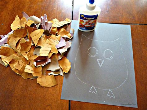 This Torn Paper Owl Craft Is A Great Art Project For Kids And