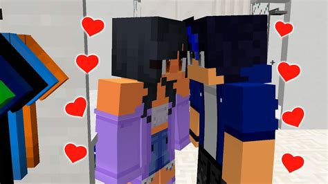 😍ein Kiss Aphmau In Minecraft Youtube