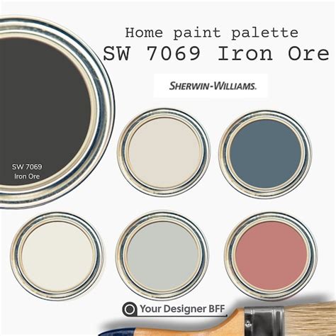 Iron Ore Color Palette Etsy