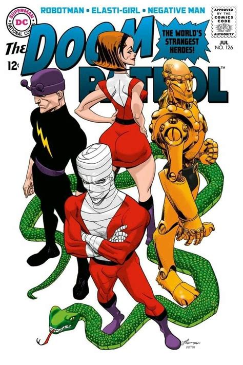 Pin By Tony On Dc Comics Doom Patrol Superhero Characters Comic