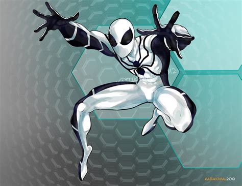 Spider Man White 01 By Katukomal On Deviantart