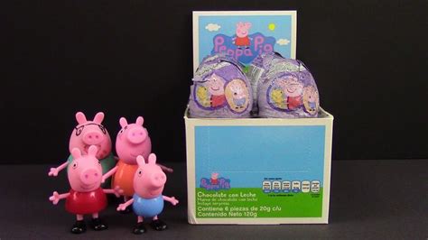 Peppa Pig Chocolate Egg SURPRISES BestToySurprises Peppa Pig