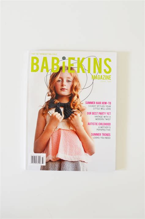 Babiekins Magazine In Print Cakies