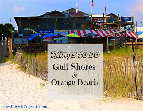Fun Things To Do In Gulf Shores And Orange Beach