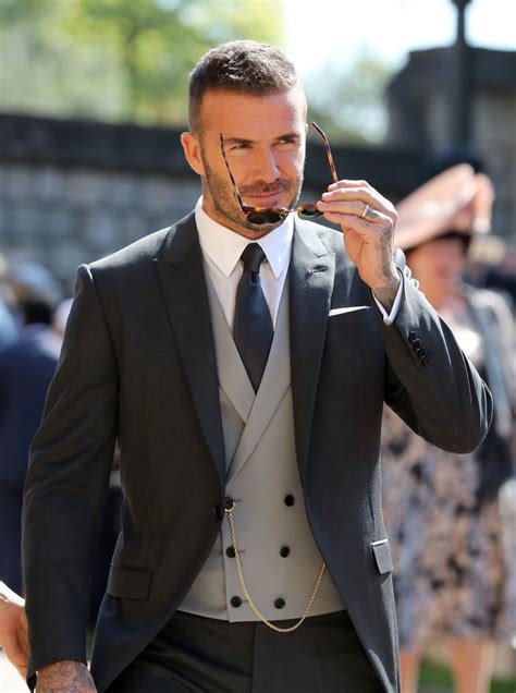 David Beckham At Royal Wedding 2018 Pictures Popsugar Celebrity
