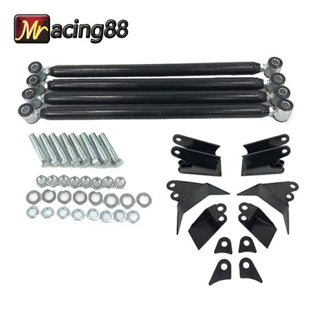 4 Link Kit For 275axle Hot Rod Rat Truck Weld On Triangulated Mount