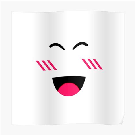 Roblox Super Super Happy Face Poster By Hutamaadi98 Redbubble