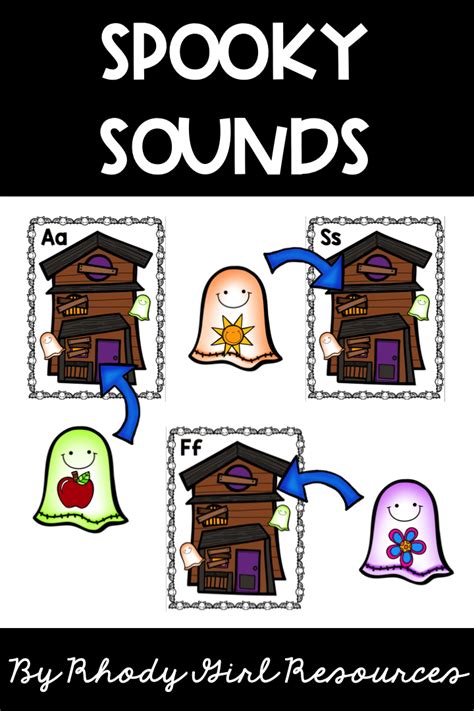 Spooky Beginning Sounds Sort Beginning Sounds Kindergarten Fun