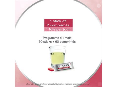 Oenobiol Minceur Tout En 1 30 Sticks 60 Comprimés Pharmacie En