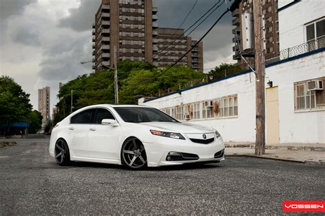 Lowered And Awesome Acura Tl Rocking A Set Of Custom Rims —