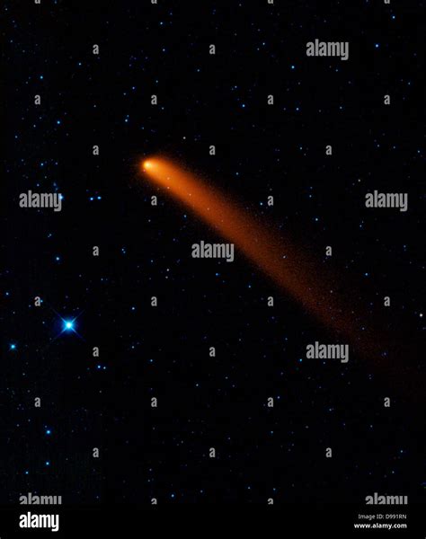 Infrared Image Of Comet Siding Spring C2007 Q3 Discovered In 2007 By