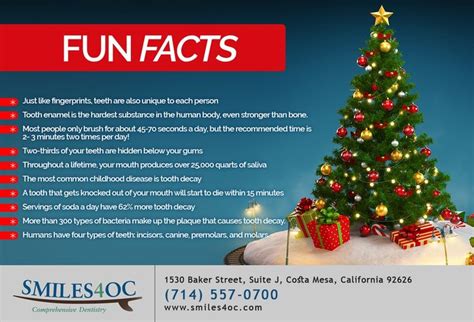 On The 10th Day Of Christmas My Dentist Gave To Me Ten Amazing Facts