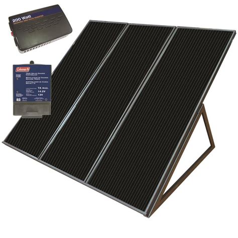 Shop Coleman 32 In X 38 In X 21 In 55 Watt Portable Solar Panel At