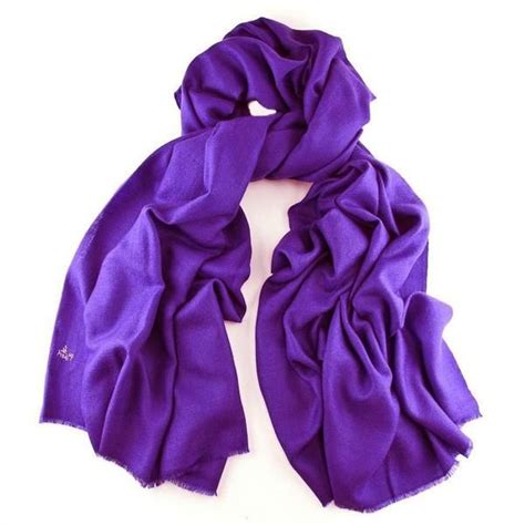 Purple Handwoven Cashmere Shawl Cashmere Shawl Cashmere Purple Scarves