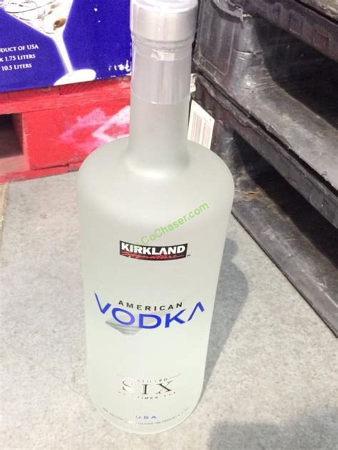 Kirkland Signature Premium Domestic Vodka Liter Costcochaser