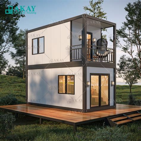 Luxury 2 Bedroom Modular Flat Pack Container House Living Container