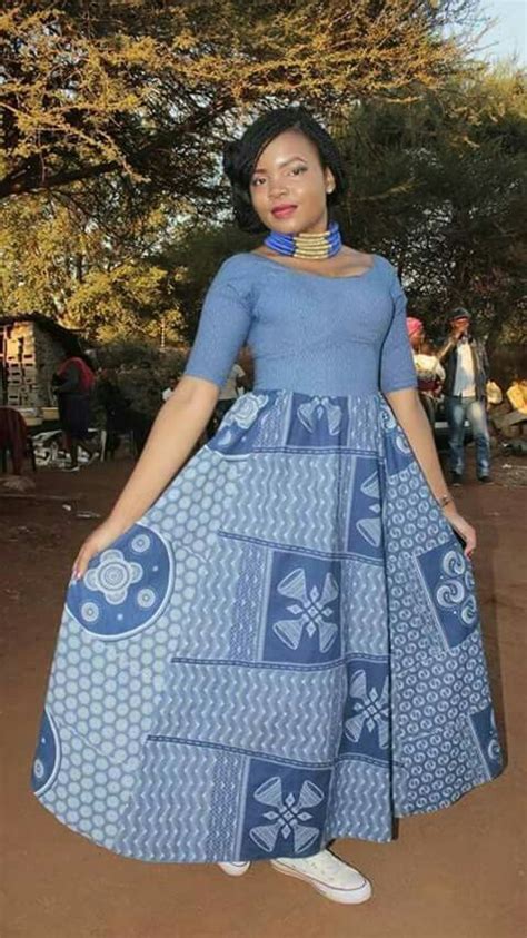 Elegant South African Shweshwe Skirts For Women In 2019 African