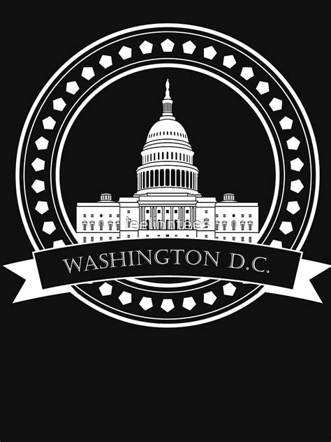 Washington Dc Logo T Shirt By Leelinntees Redbubble