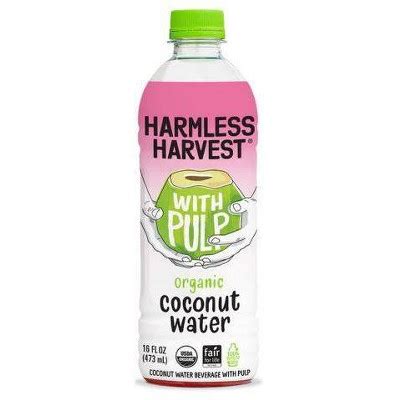 Harmless Harvest Organic Coconut Water With Pulp Fl Oz Target