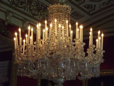 Inside Chatsworth House Great Dining Room Chandelier Flickr