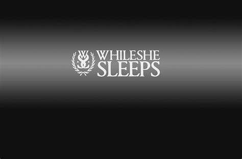 While She Sleeps Music Band Simple While She Sleeps Black Hd Wallpaper Pxfuel