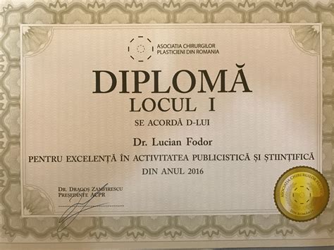 Pdf Diploma Locul I 2016