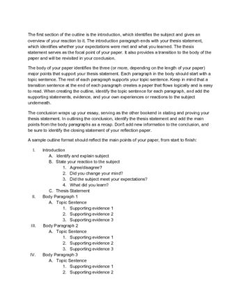 We did not find results for: How to Write a Reflection Paper: 14 Steps (with Pictures)