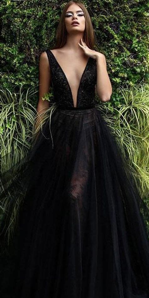 33 Beautiful Black Wedding Dresses That Will Strike Your Fancy Black Wedding Dresses Fancy