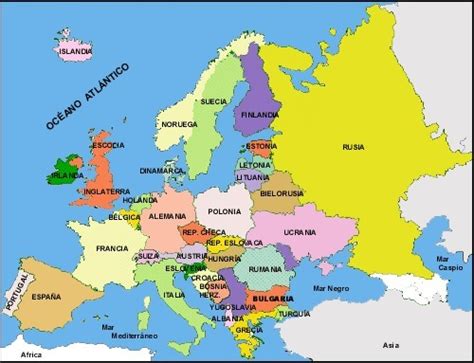 Dibuja Un Mapa Con La División Política De Europa Y Asia Ayuda Porfa
