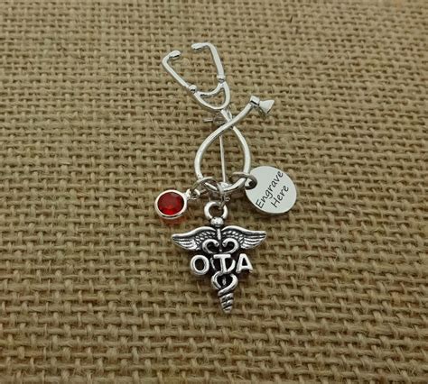 Ota Occupational Therapy Assistant Therapist Pin Personalized Ota Pin Nurse Pinning Ceremony