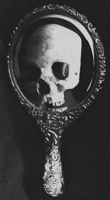 Mirror Mirror Skull Art Skull Skull And Bones