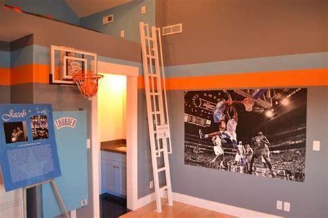 20 Sporty Bedroom Ideas With Basketball Theme Homemydesign