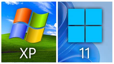 Windows Xp Vs 11 Comparison Youtube