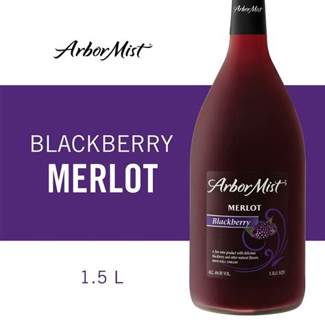 Arbor Mist Blackberry Merlot Fruit Wine 15 L Bottle