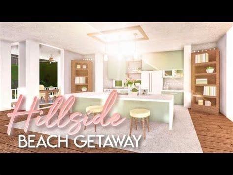 Build infokitchen + island living roomone bathroomfour bedrooms garage price: BLOXBURG| Hillside Beach Getaway | House Build - YouTube ...