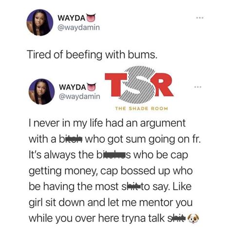 jayda cheaves says she s “tired of beefing with bums” in latest series of tweets