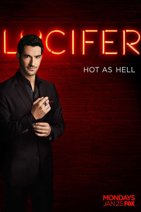 Lucifer S1 Promotional Poster Lucifer Season 1 Lucifer Morningstar