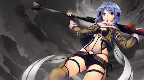 Free Download Sinon Sword Art Online 2 Gun Gale Online Anime 2014 Hd