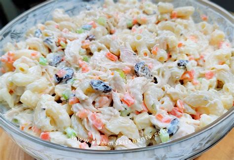 Filipino Chicken Macaroni Salad Yummy Kitchen